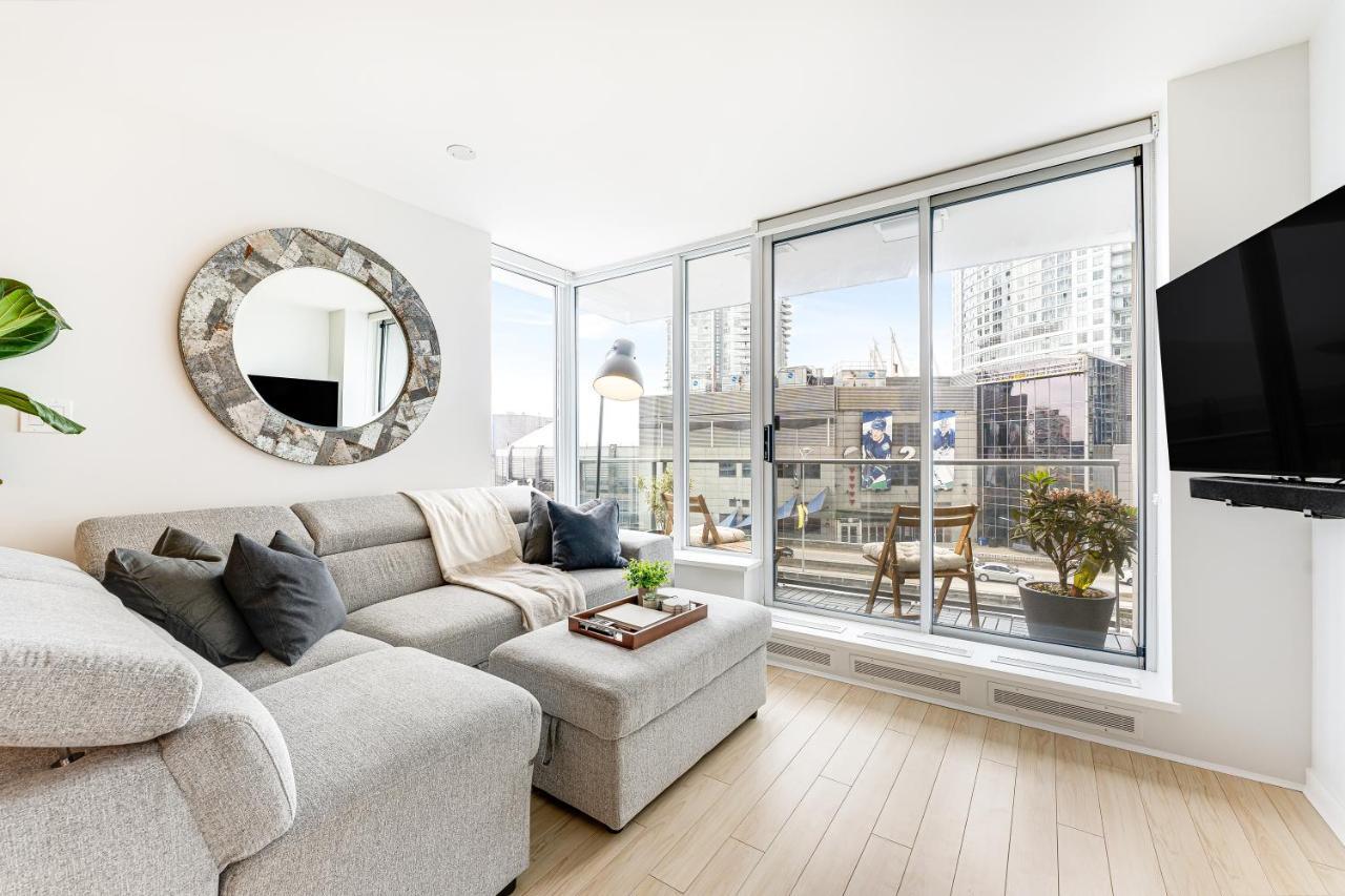 Heart Of Downtown 1 Bd Entire Condo - Pool, Gym, Parking, Office, Ac Ванкувер Экстерьер фото